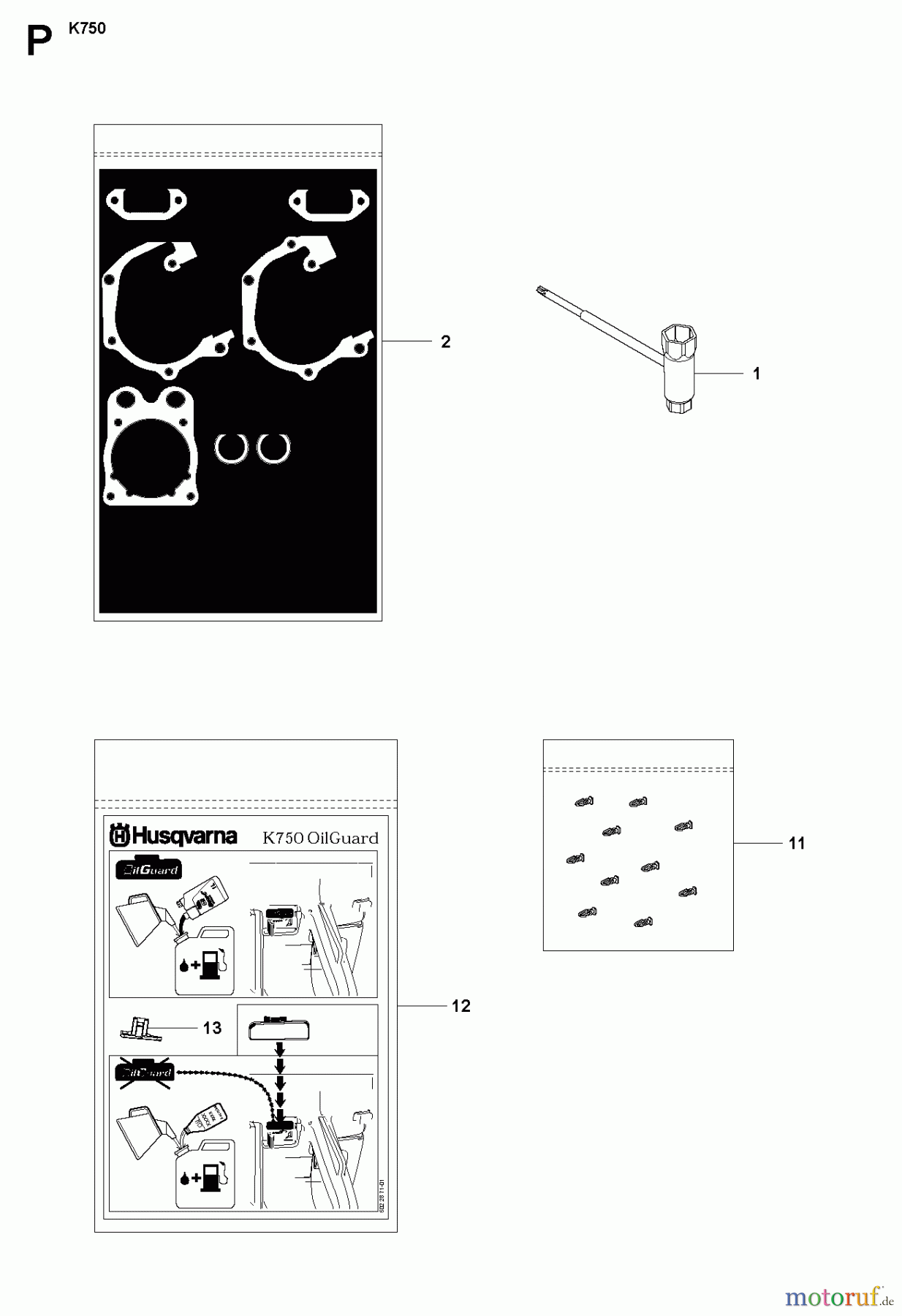  Trennschneider, Cut-Off K750, Rescue, Air Purge, Oil Guard, 2008-10 TOOLS