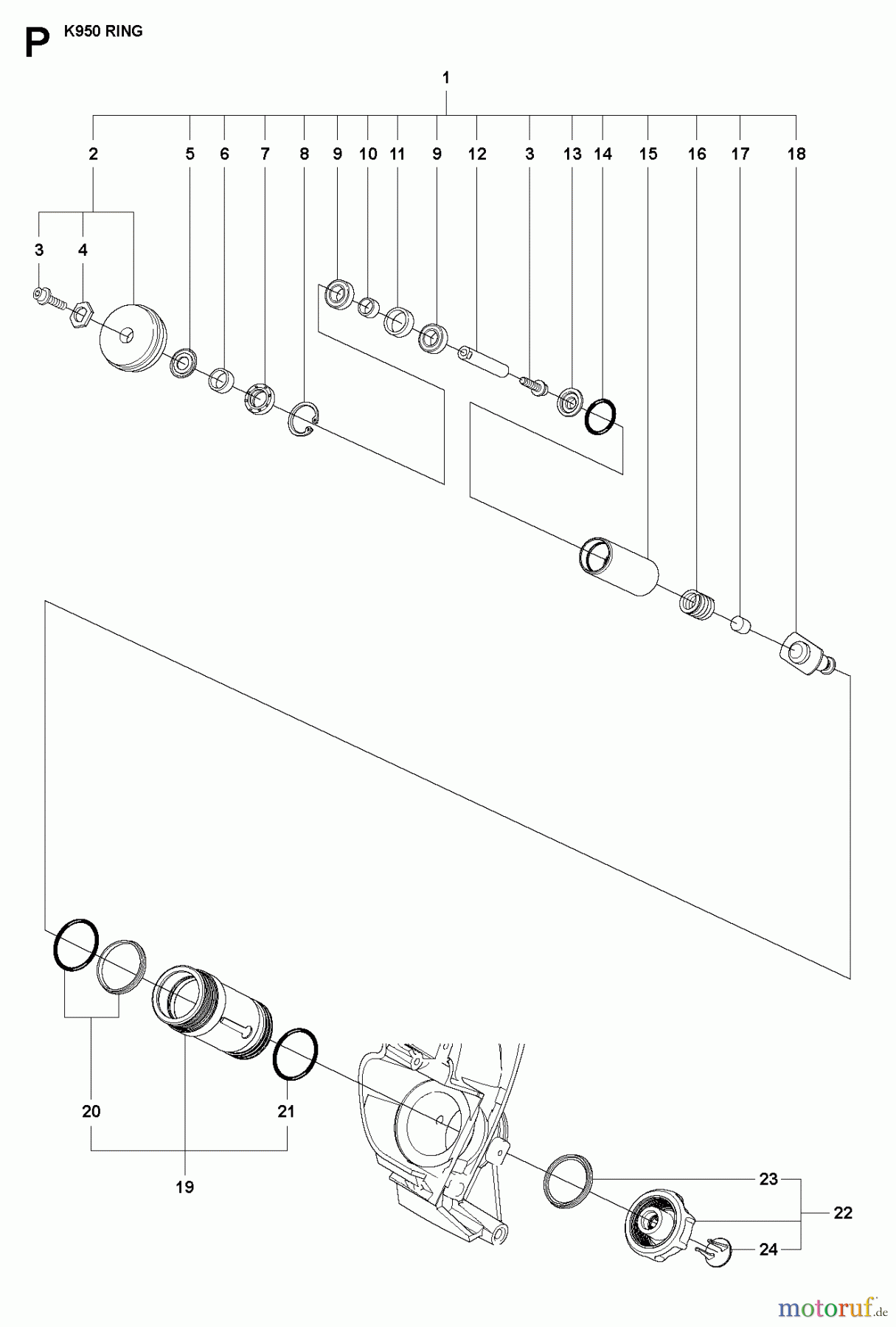 Trennschneider, Cut-Off K950 Ring, 2007-01 ENGAGEMENT ROLLER CPL