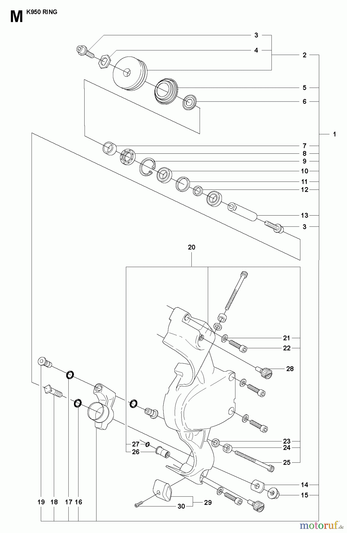  Trennschneider, Cut-Off K950 Ring, 2007-01 LEVER