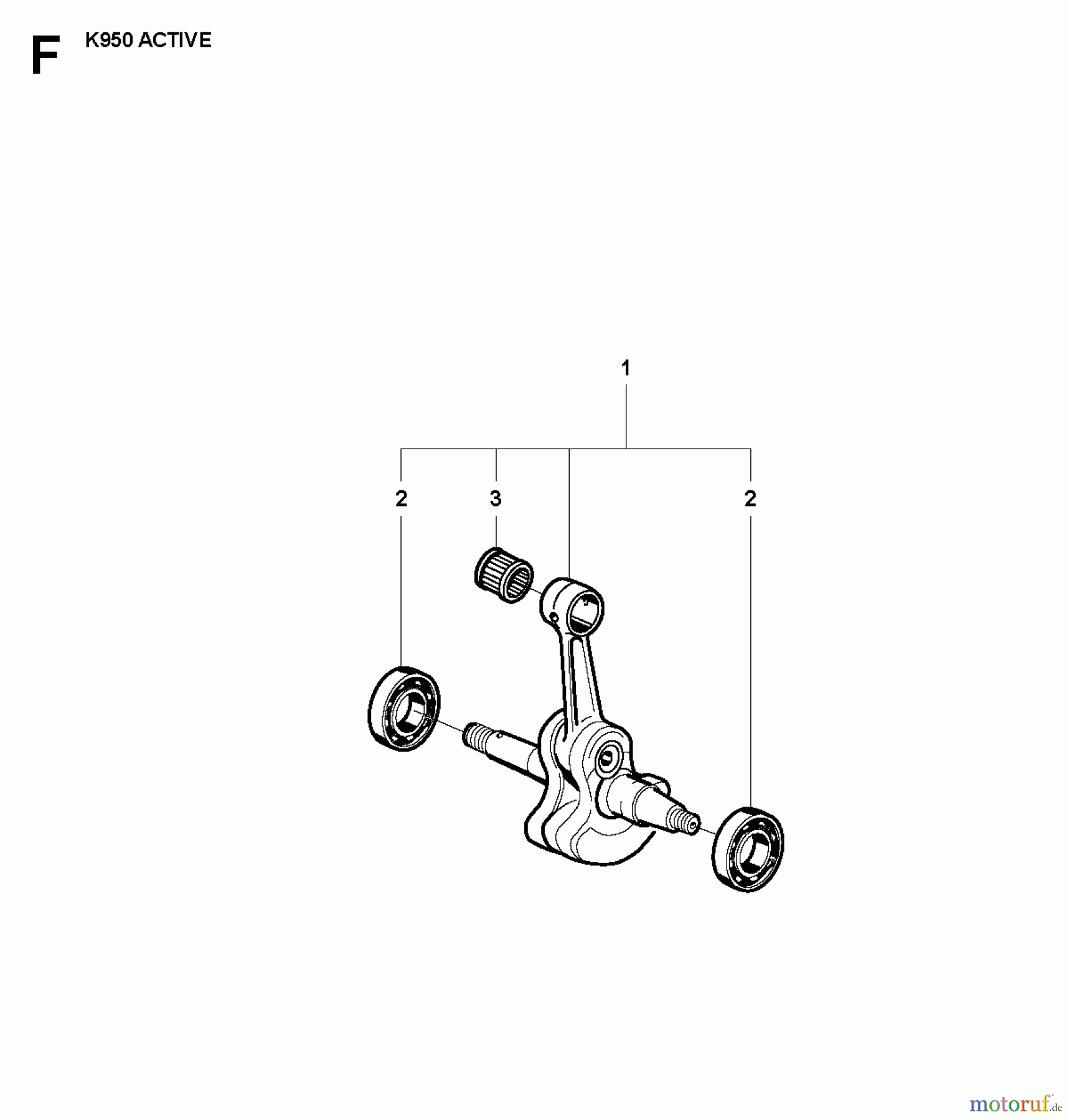  Trennschneider, Cut-Off K950, 2007-01 CRANKSHAFT