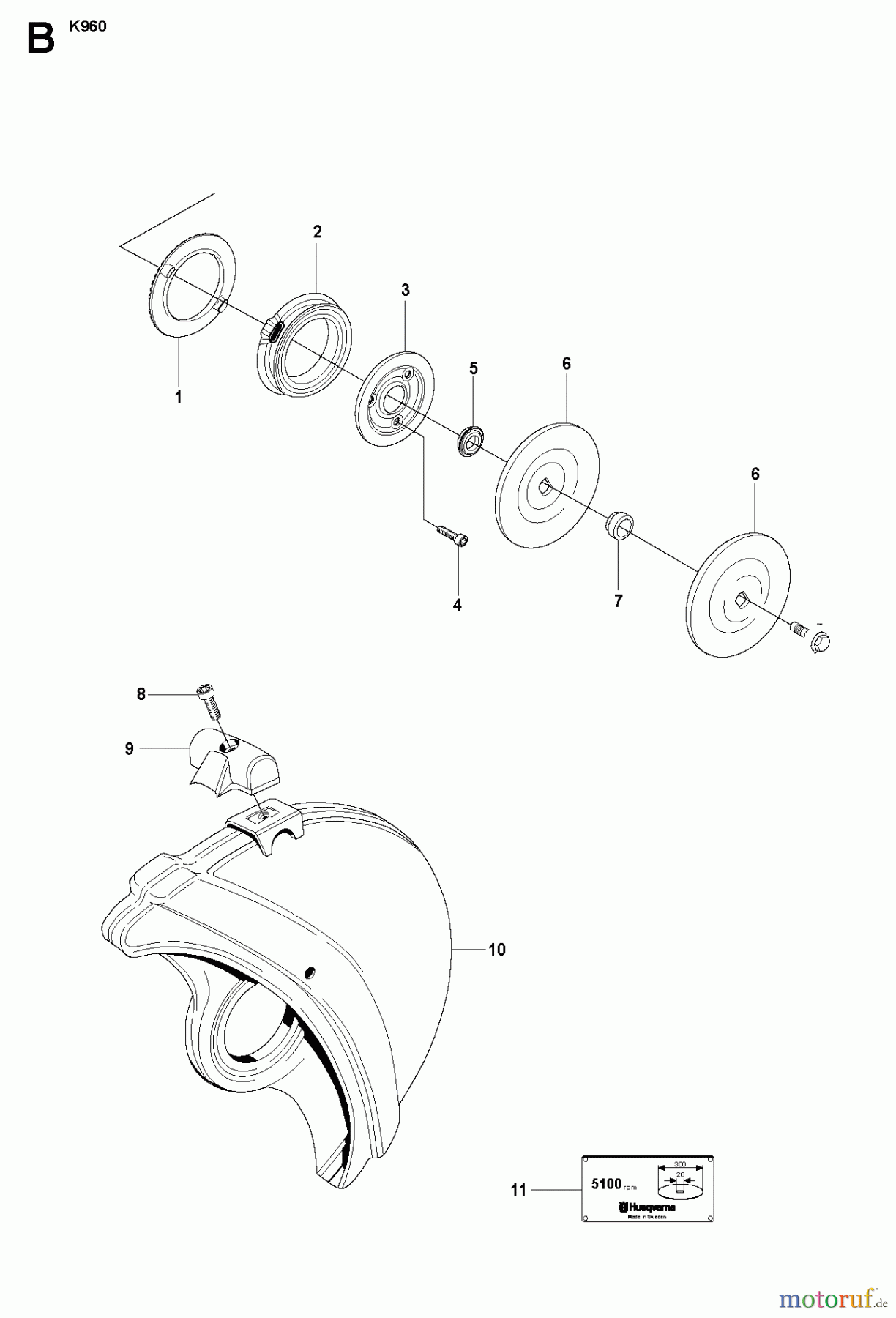  Trennschneider, Cut-Off K960, 2007-10 WHEELS & TIRES