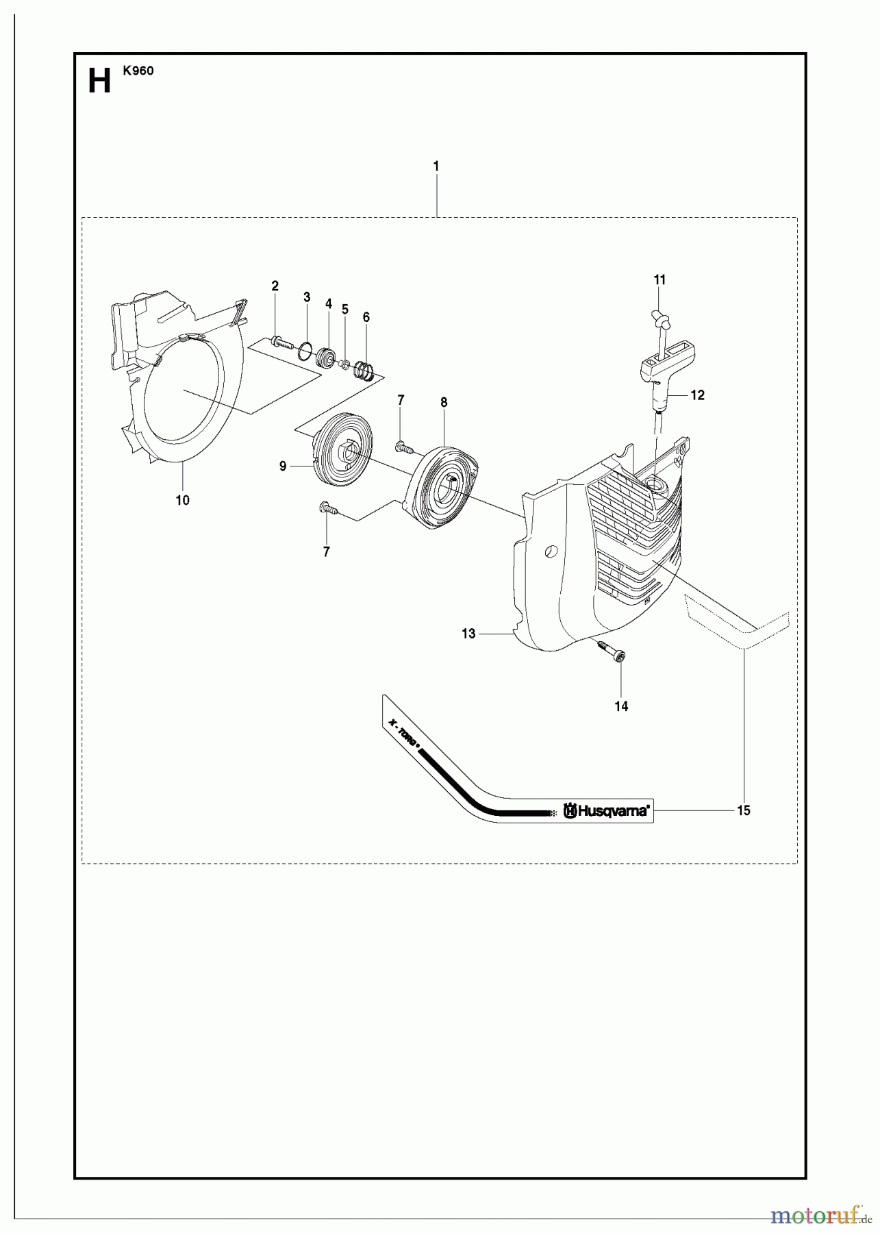  Trennschneider, Cut-Off K960, 2008-12 STARTER