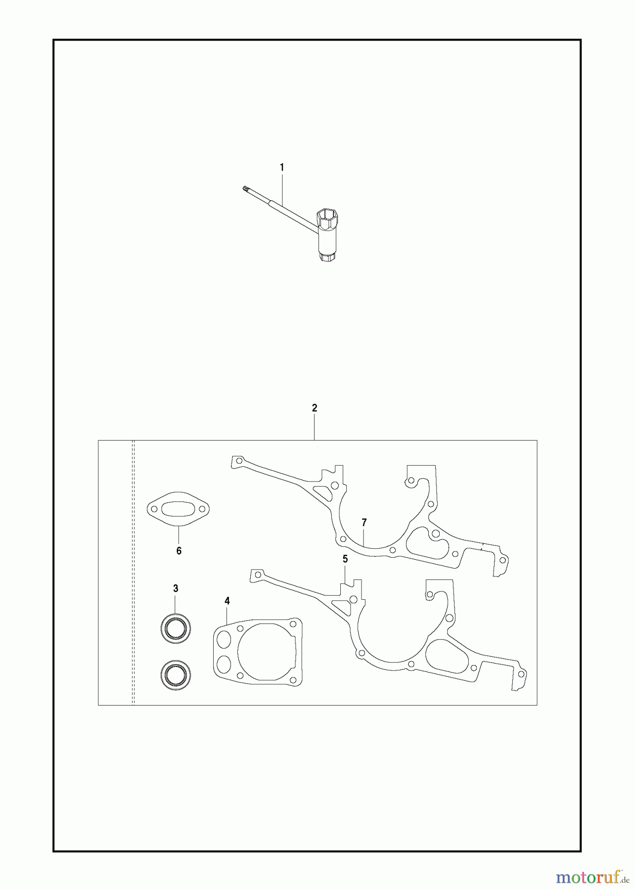  Trennschneider, Cut-Off K970 II, 2014-02 GASKET KIT