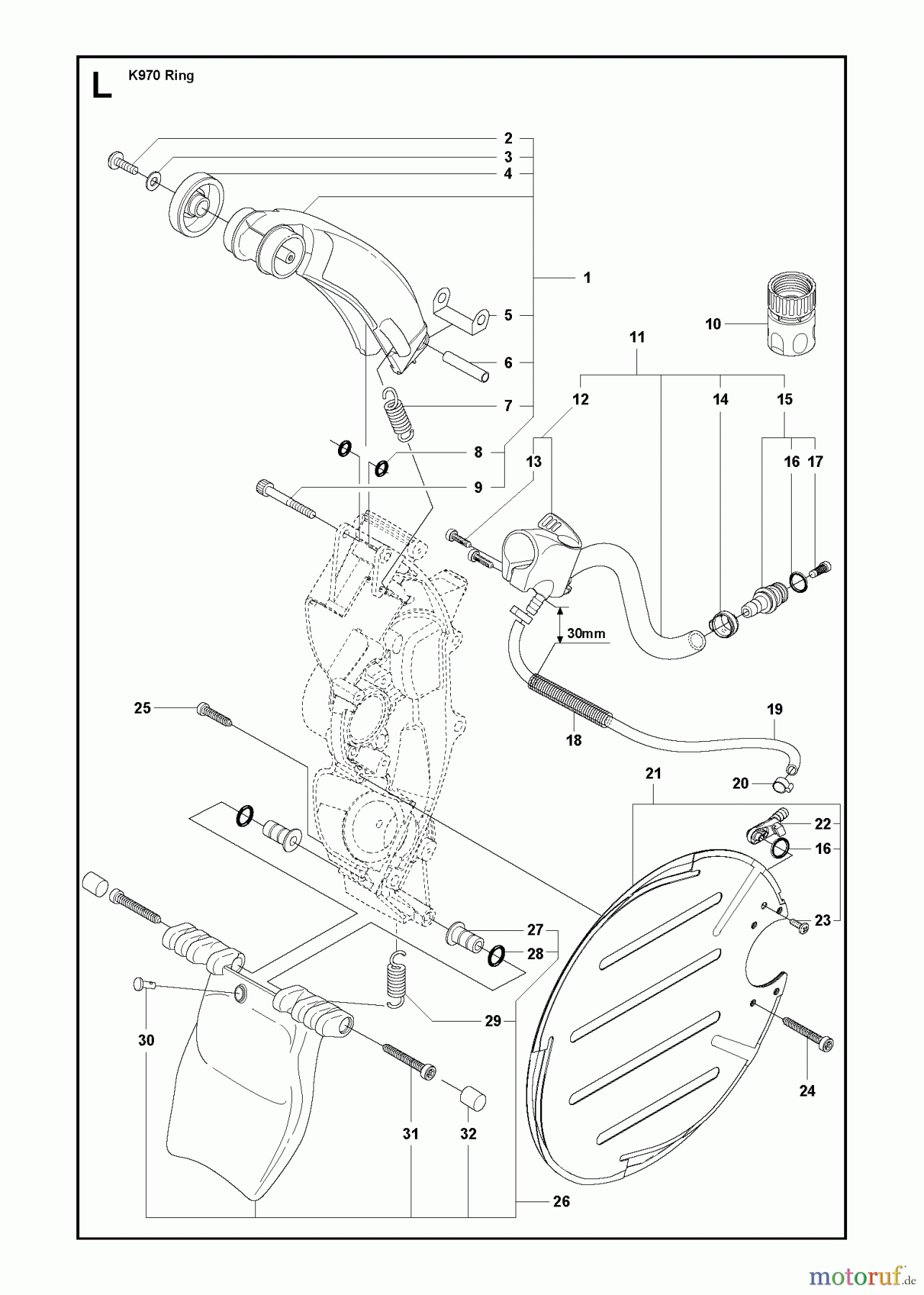  Trennschneider, Cut-Off K970 RING, 2011-12 GUARDS