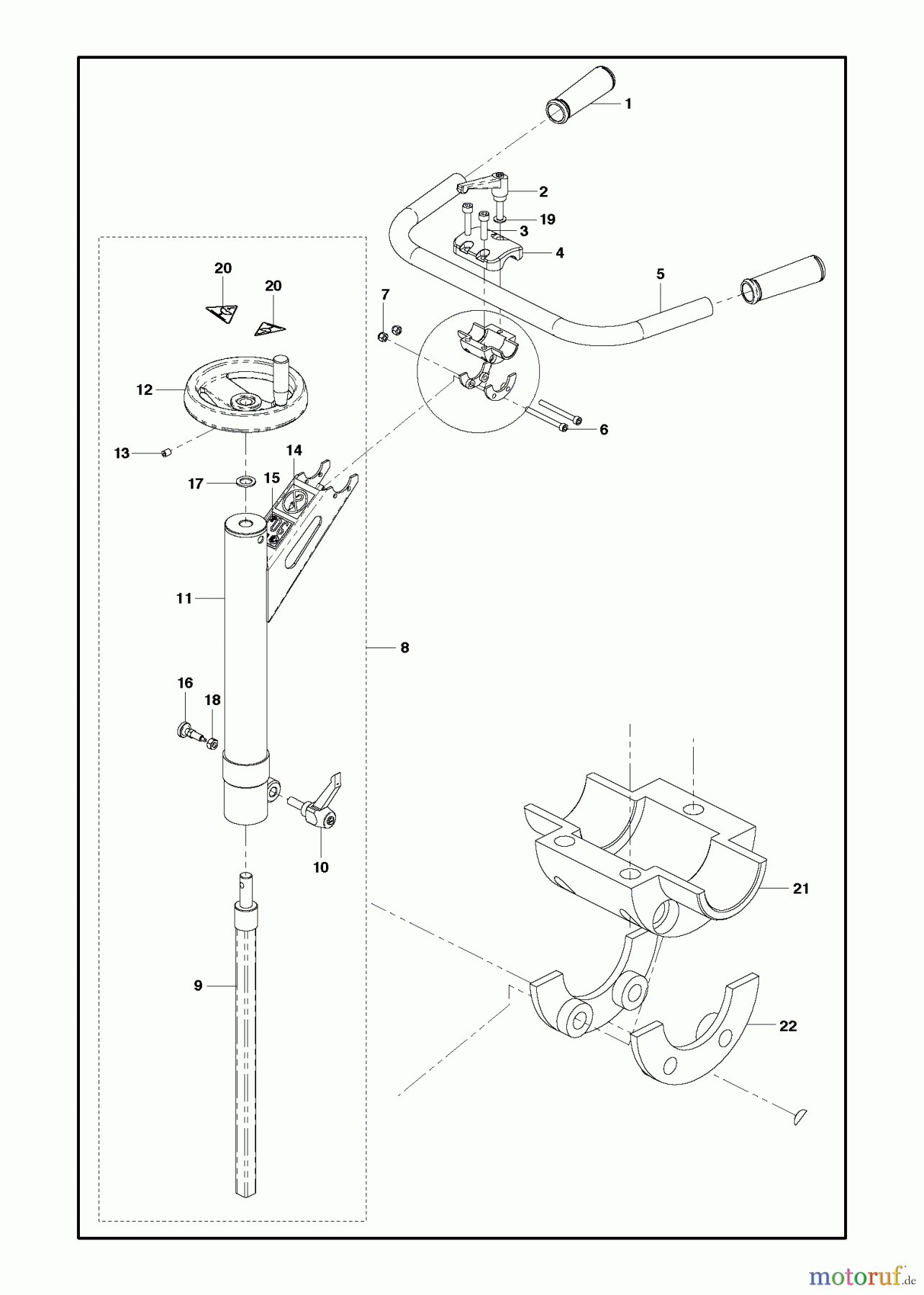 Trennschneider, Floor FS305, 2013-11 CRANK