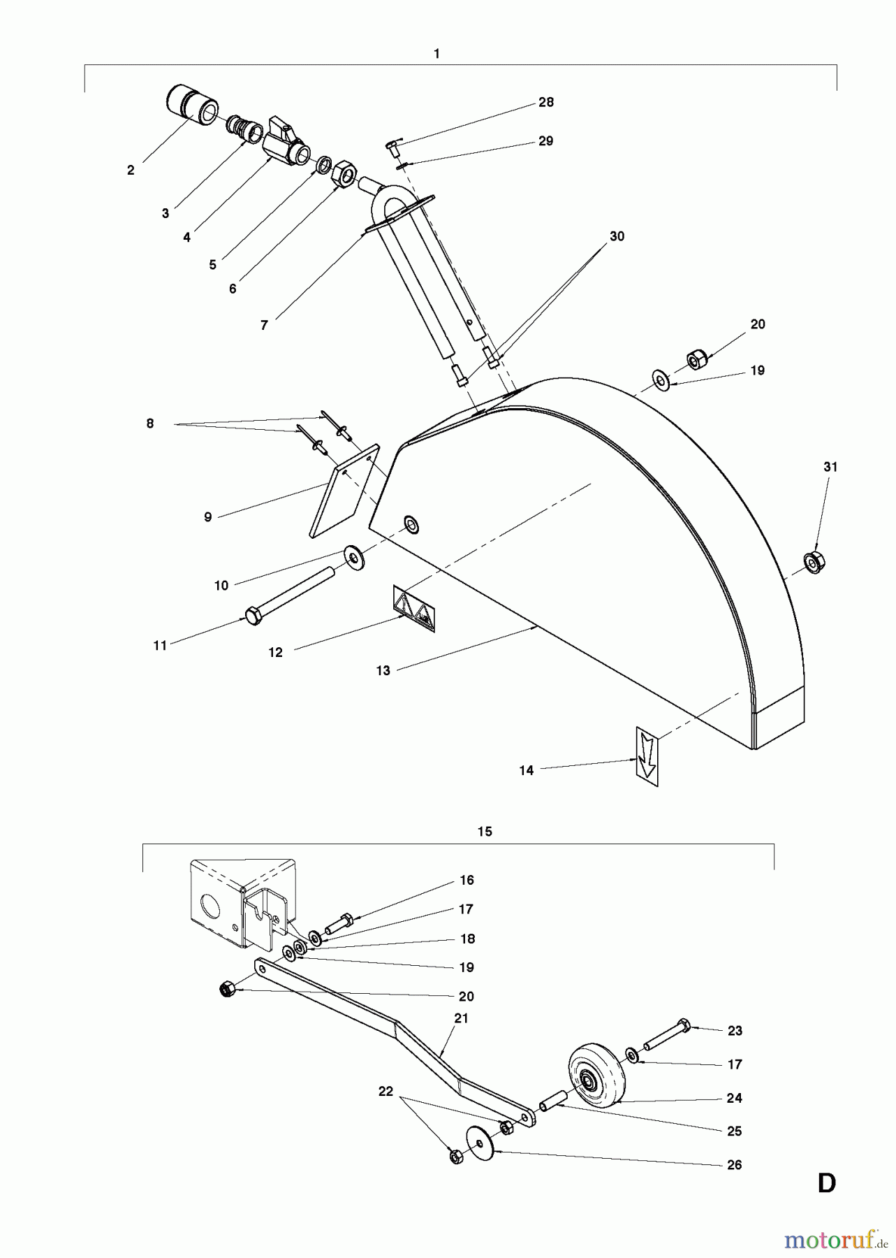 Trennschneider, Floor FS400 LV, 2013-06 BLADE GUARD GUIDE