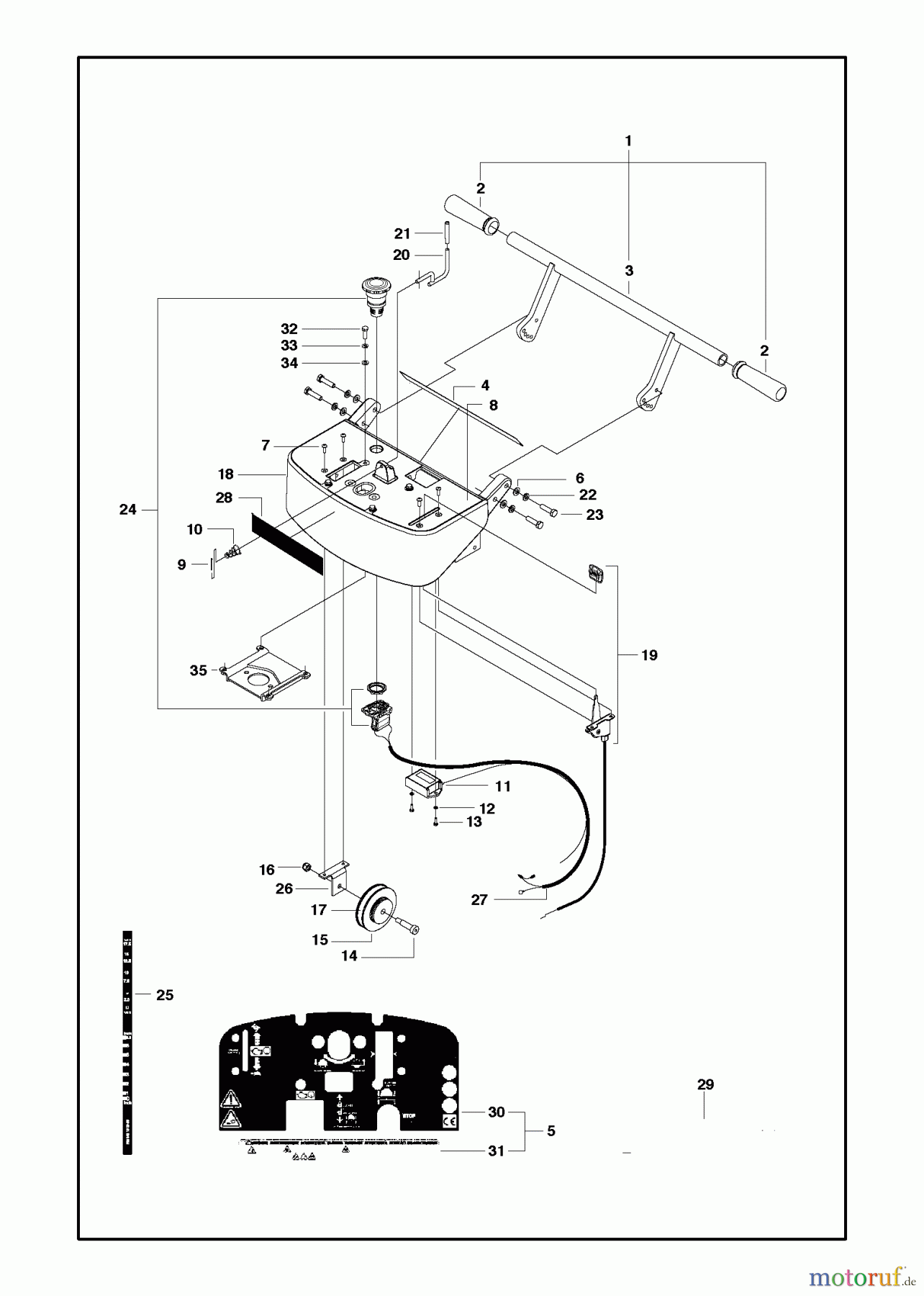 Trennschneider, Floor FS413, 2006-11 CONTROL CONSOLE