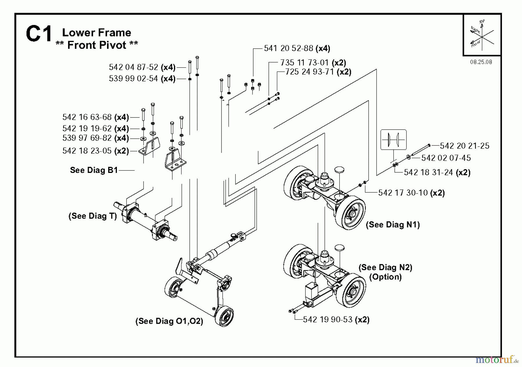  Trennschneider, Floor FS4800, 2008-01 Lower Frame #1
