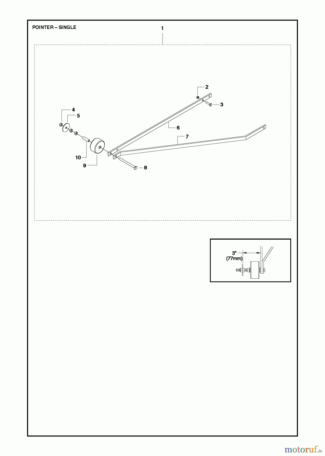  Trennschneider, Floor FS513/FS520/FS524, Valid for Machine numbers FS520-2150, FS524-1630 and forward, 2011-02 POINTER - SINGLE
