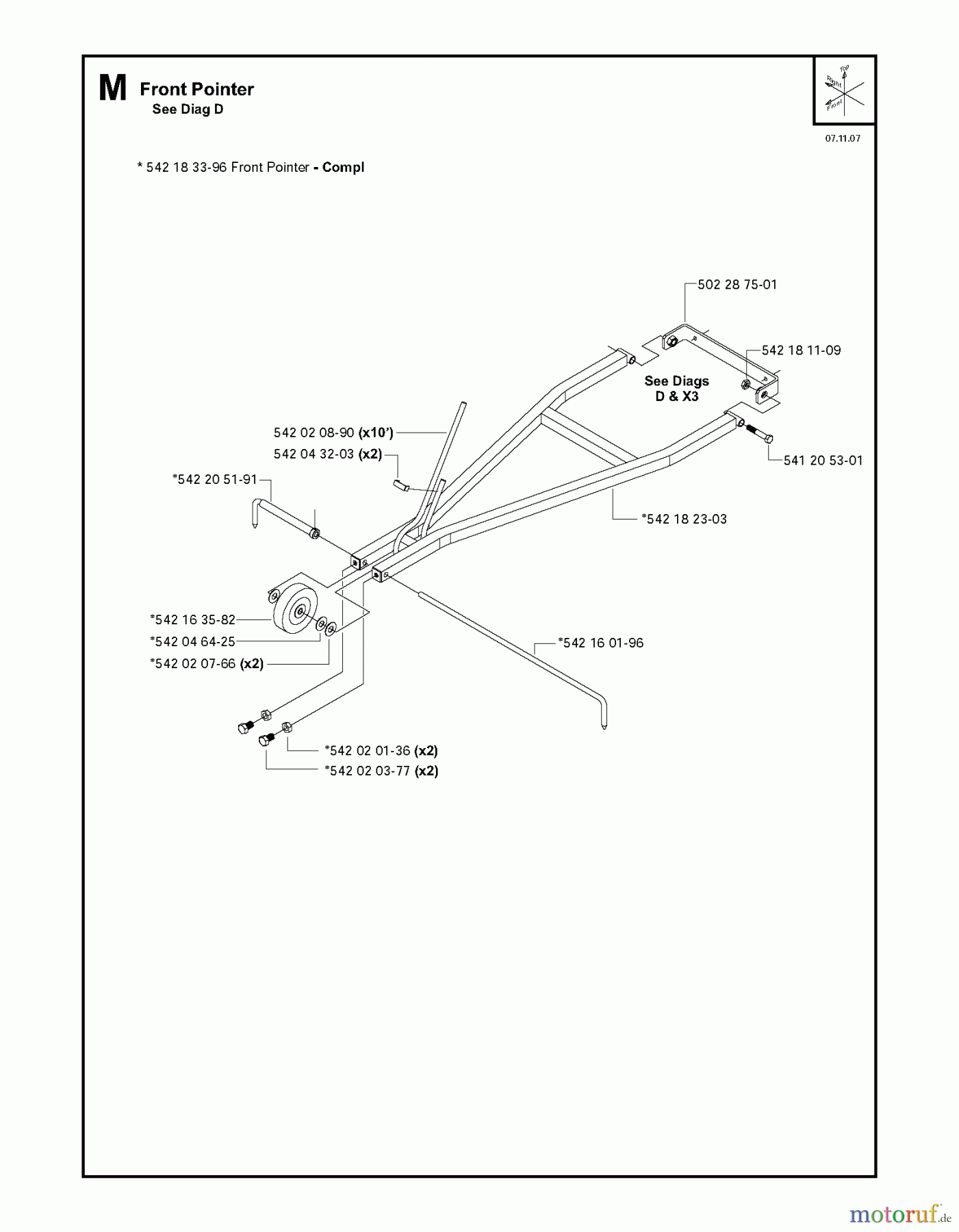 Trennschneider, Floor FS6600 D, 2008-37 Front Pointer