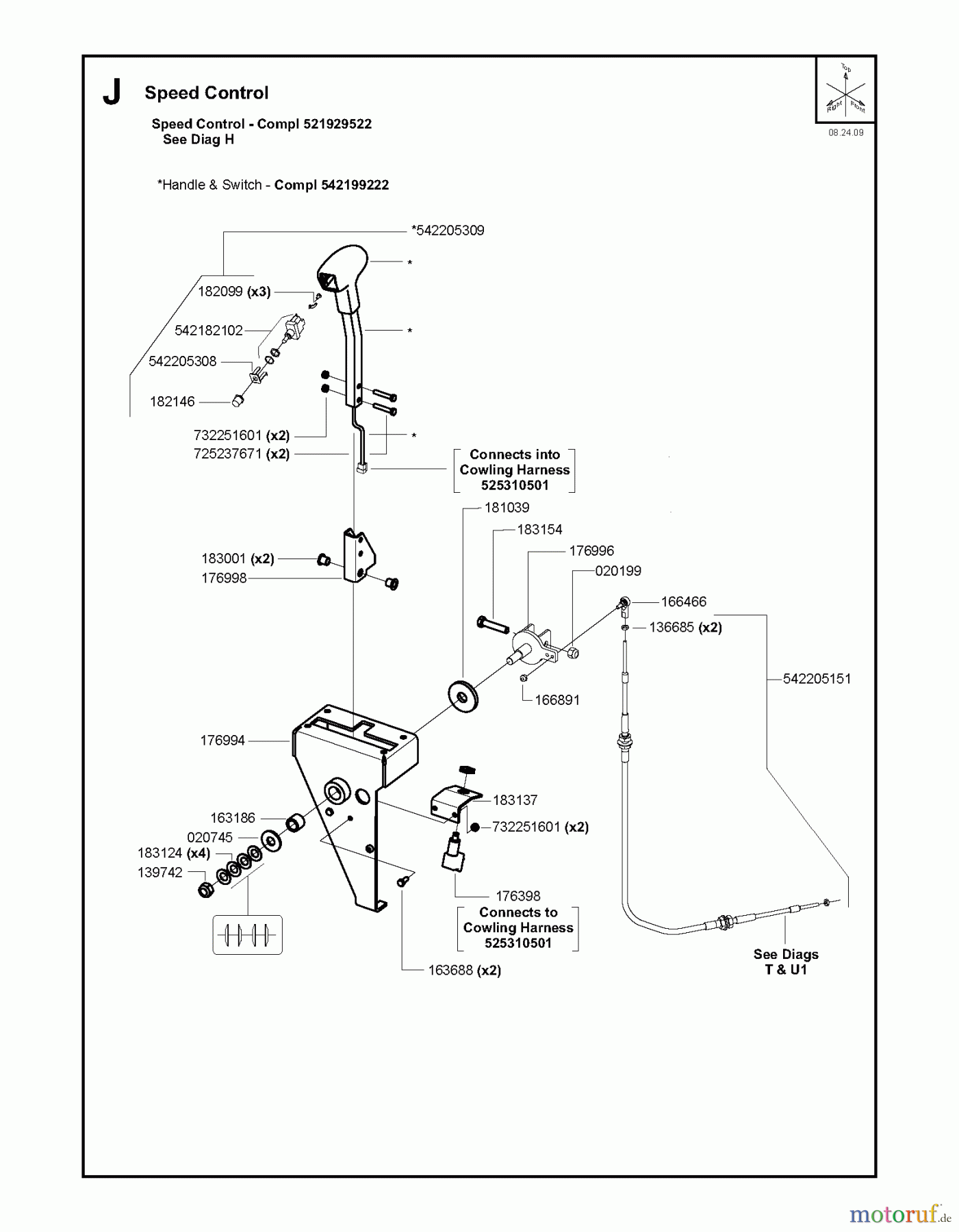  Trennschneider, Floor FS6800 YAN T3, 2009-10 Speed Control