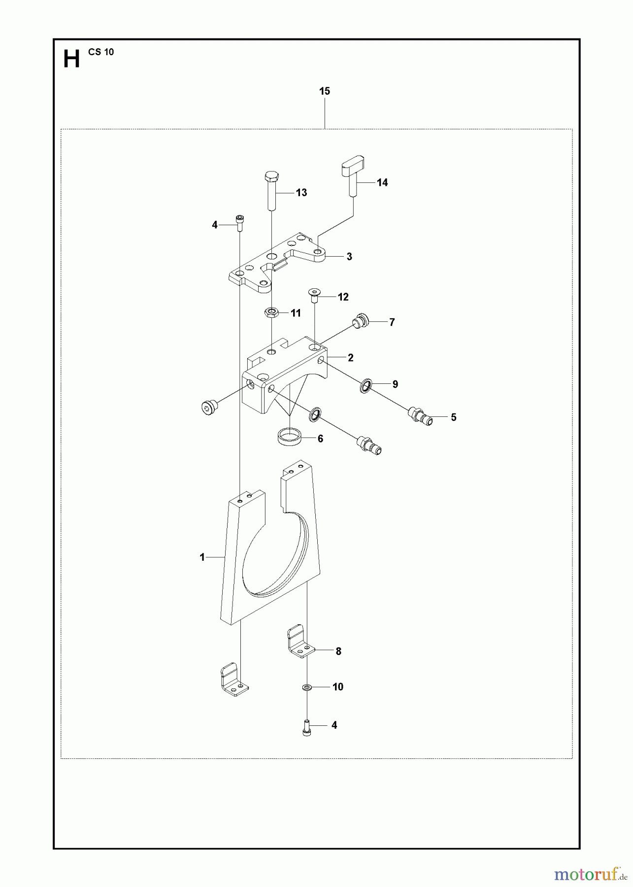  Wand und Kabelsägen CS10, 2012-11 COVER HOLDER
