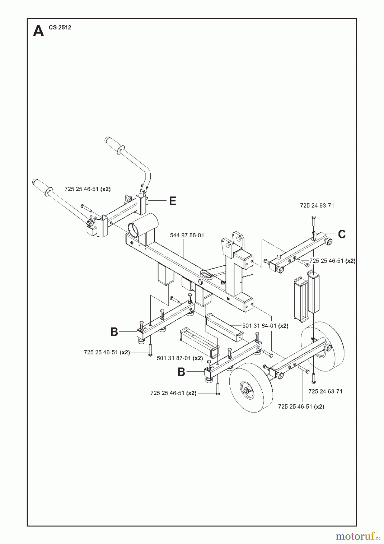  Wand und Kabelsägen CS2512, 2007-32 FRAME #1