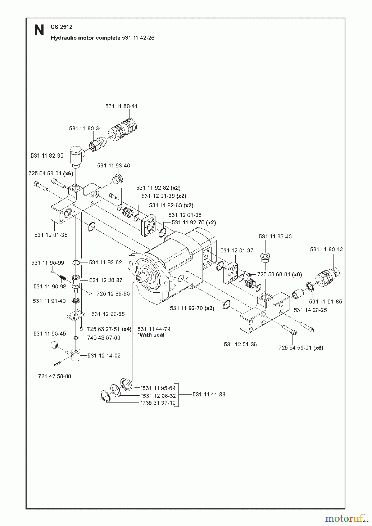  Wand und Kabelsägen CS2512, 2007-32 MOTOR