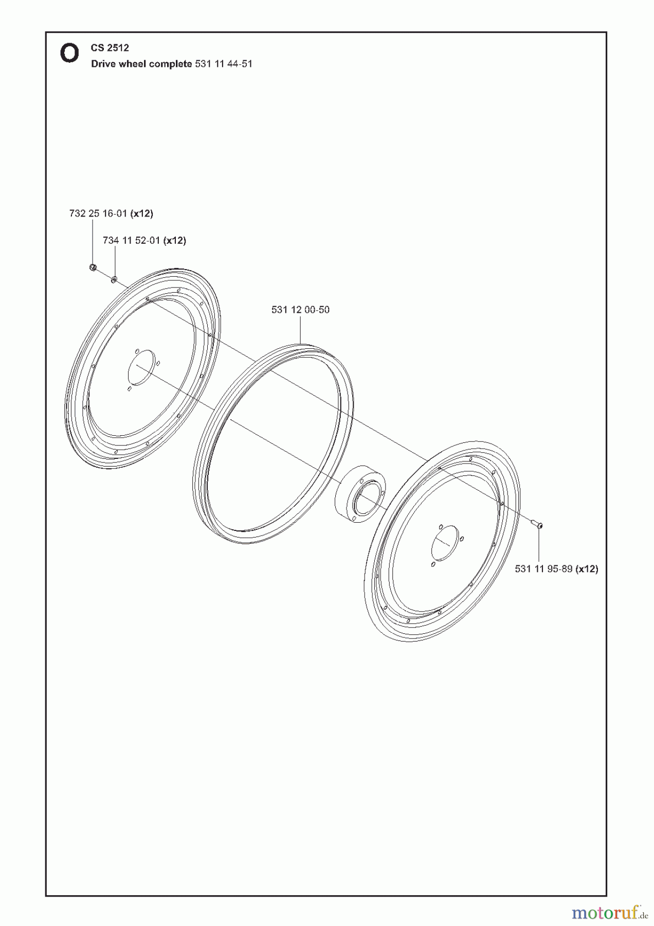 Wand und Kabelsägen CS2512, 2007-32 WHEELS & TIRES #2