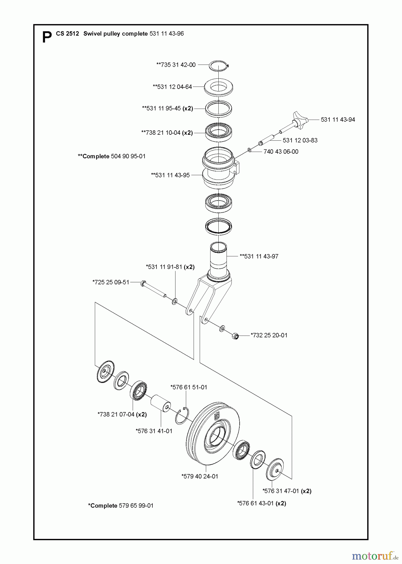  Wand und Kabelsägen CS2512, 2013-04, From machine number 1301- WHEELS & TIRES #4