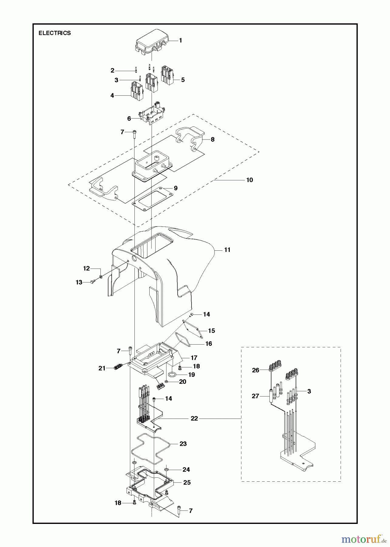  Wand und Kabelsägen WS440 HF, Valid from 20134408469, 2013-11 ELECTRICAL
