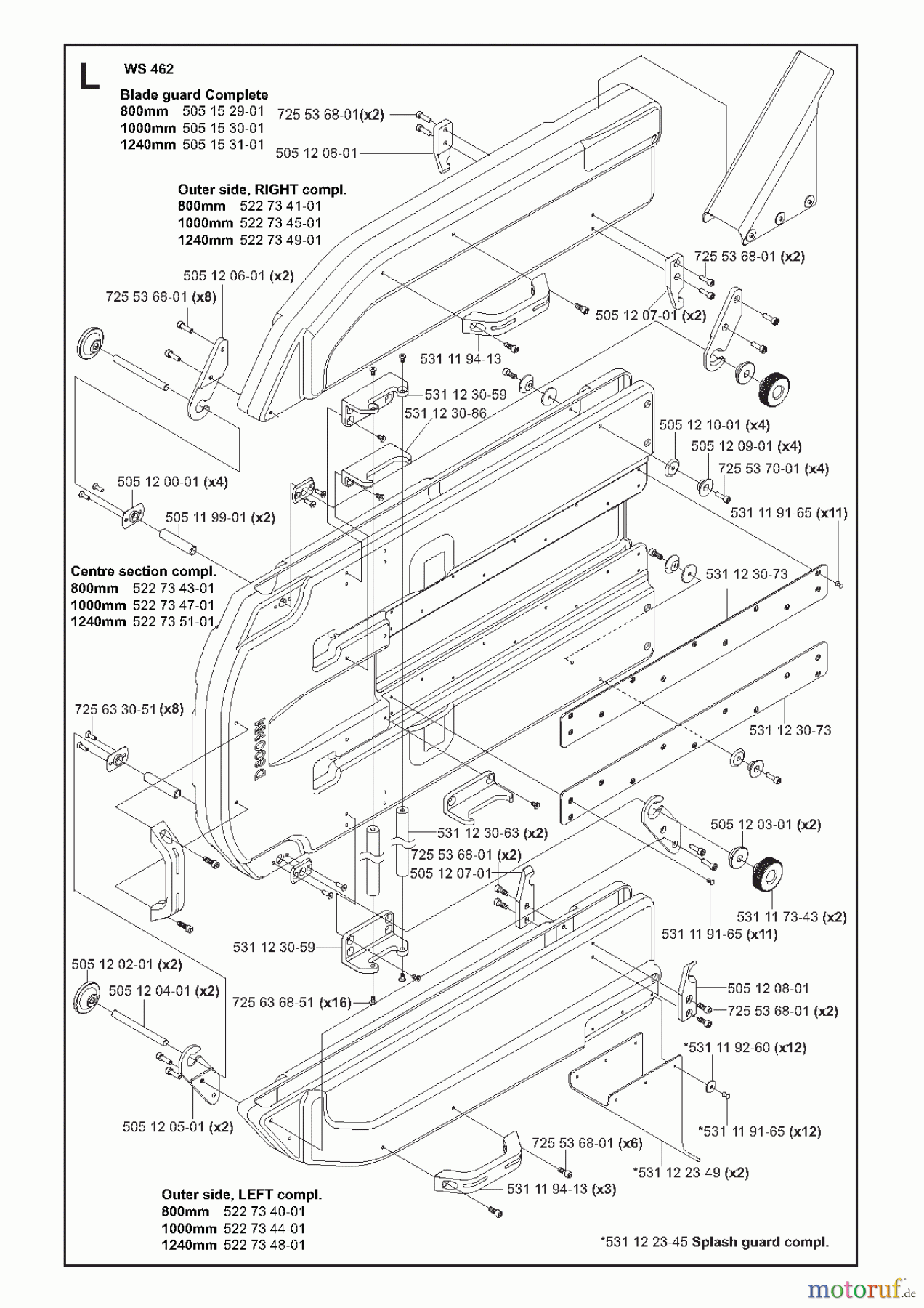  Wand und Kabelsägen WS462, 2008-51 GUARDS #1