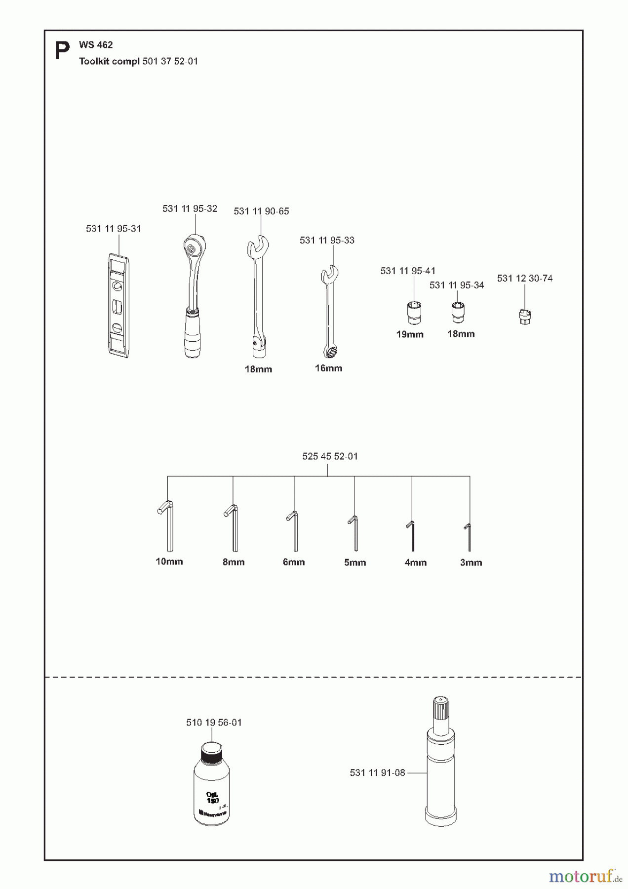 Wand und Kabelsägen WS462, 2010-10 Tools