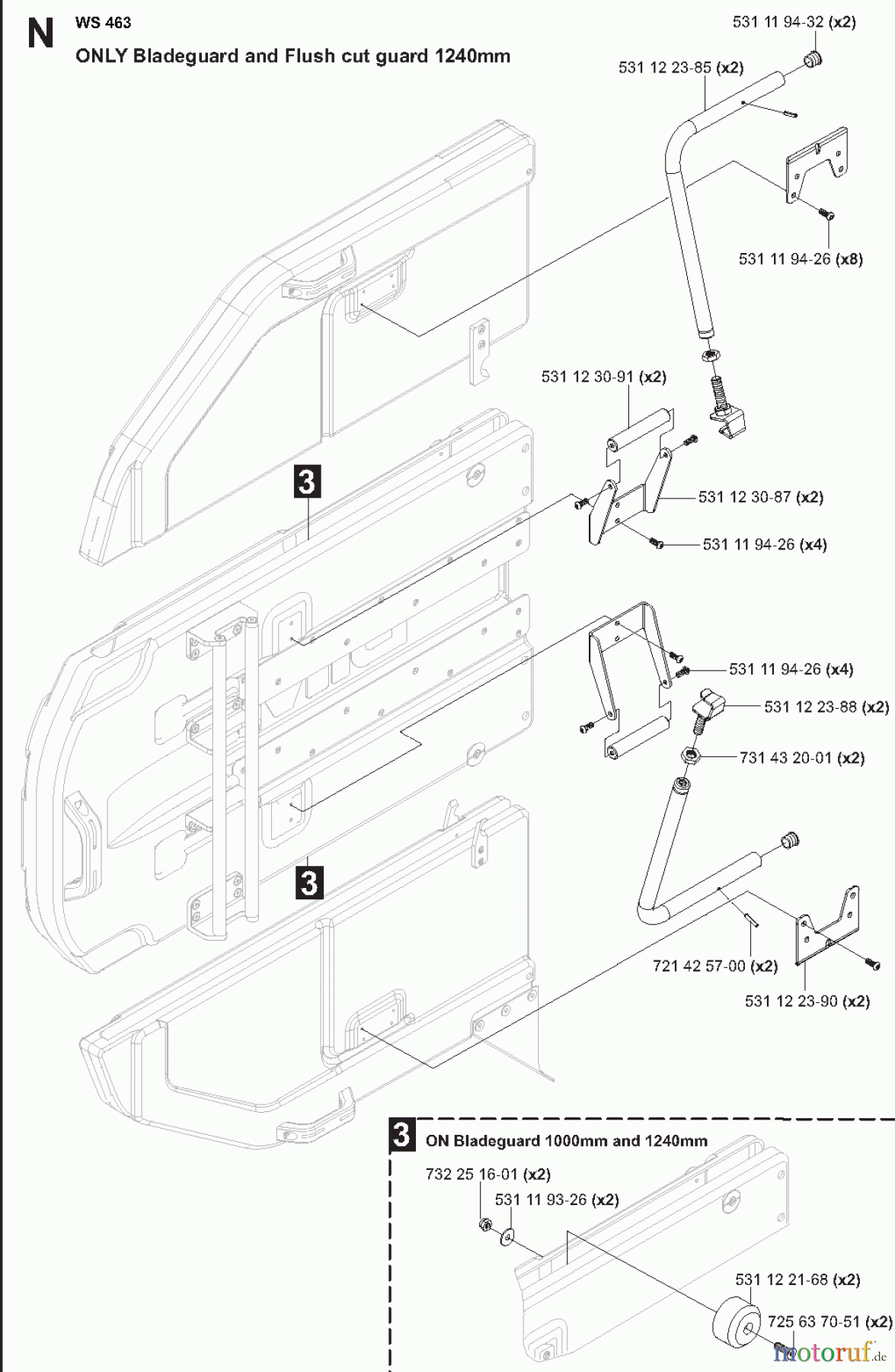 Wand und Kabelsägen WS463, 2008-51 GUARDS #2