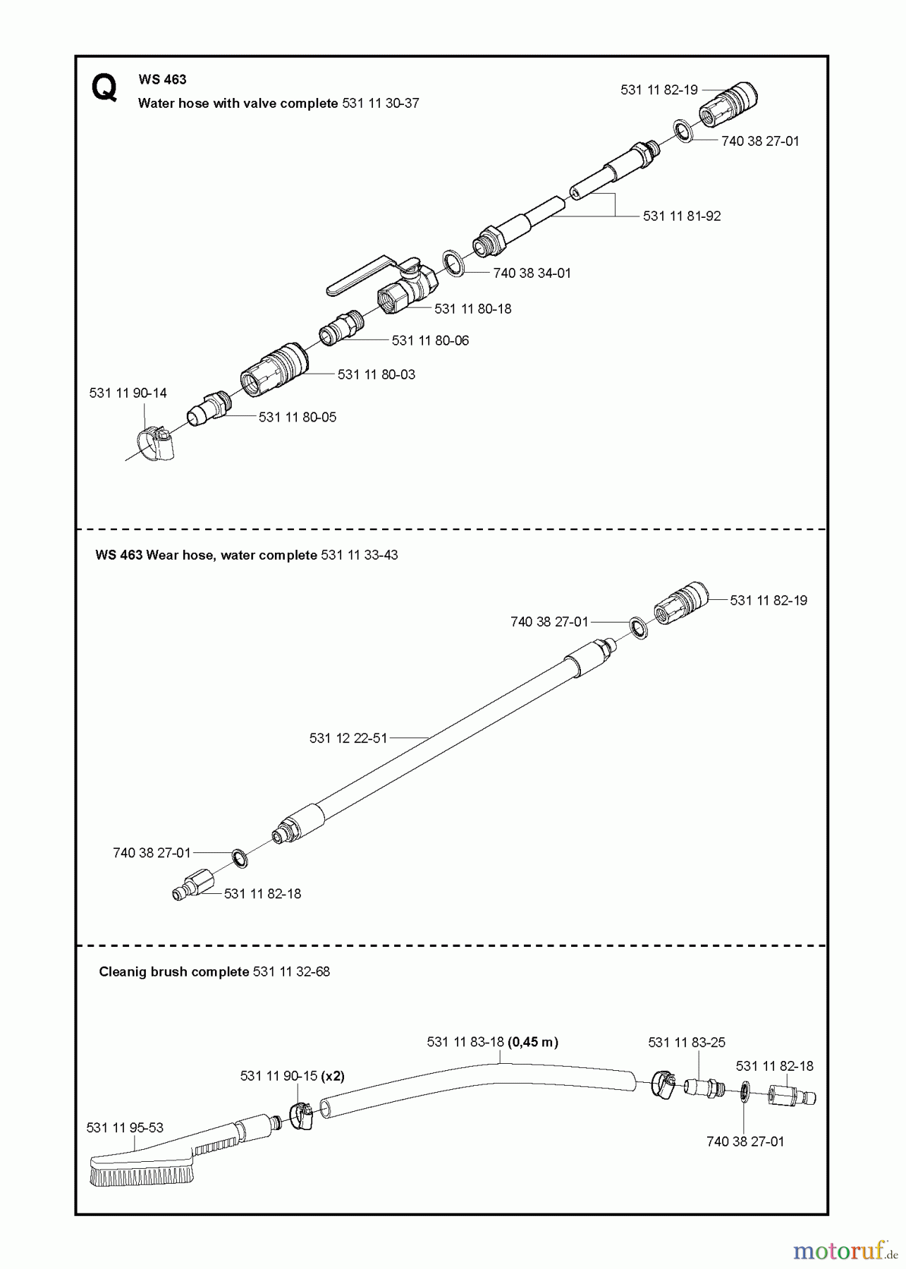  Wand und Kabelsägen WS463, 2012-07 HOSE