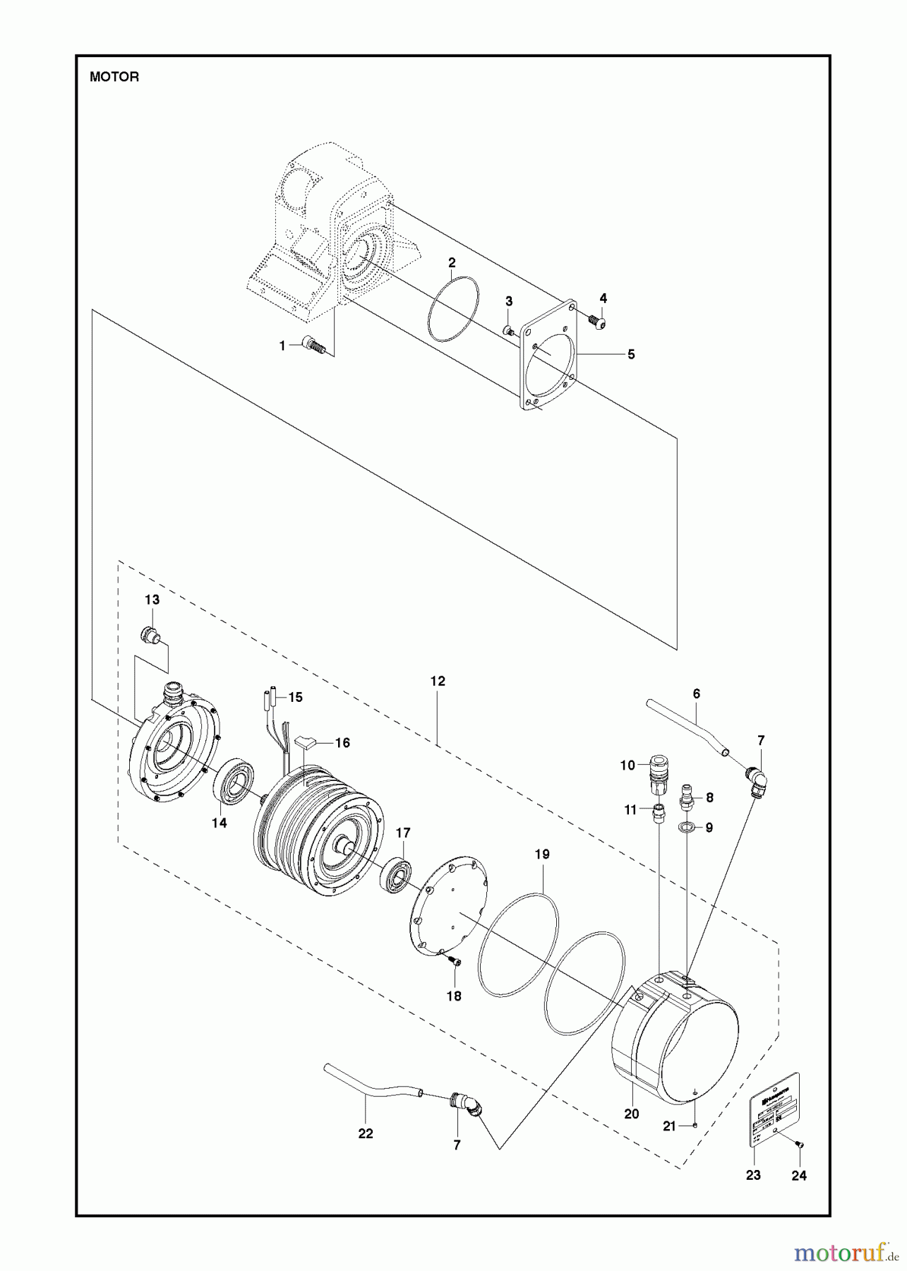  Wand und Kabelsägen WS482 HF, Valid from 20134501537, 2013-11 MOTOR