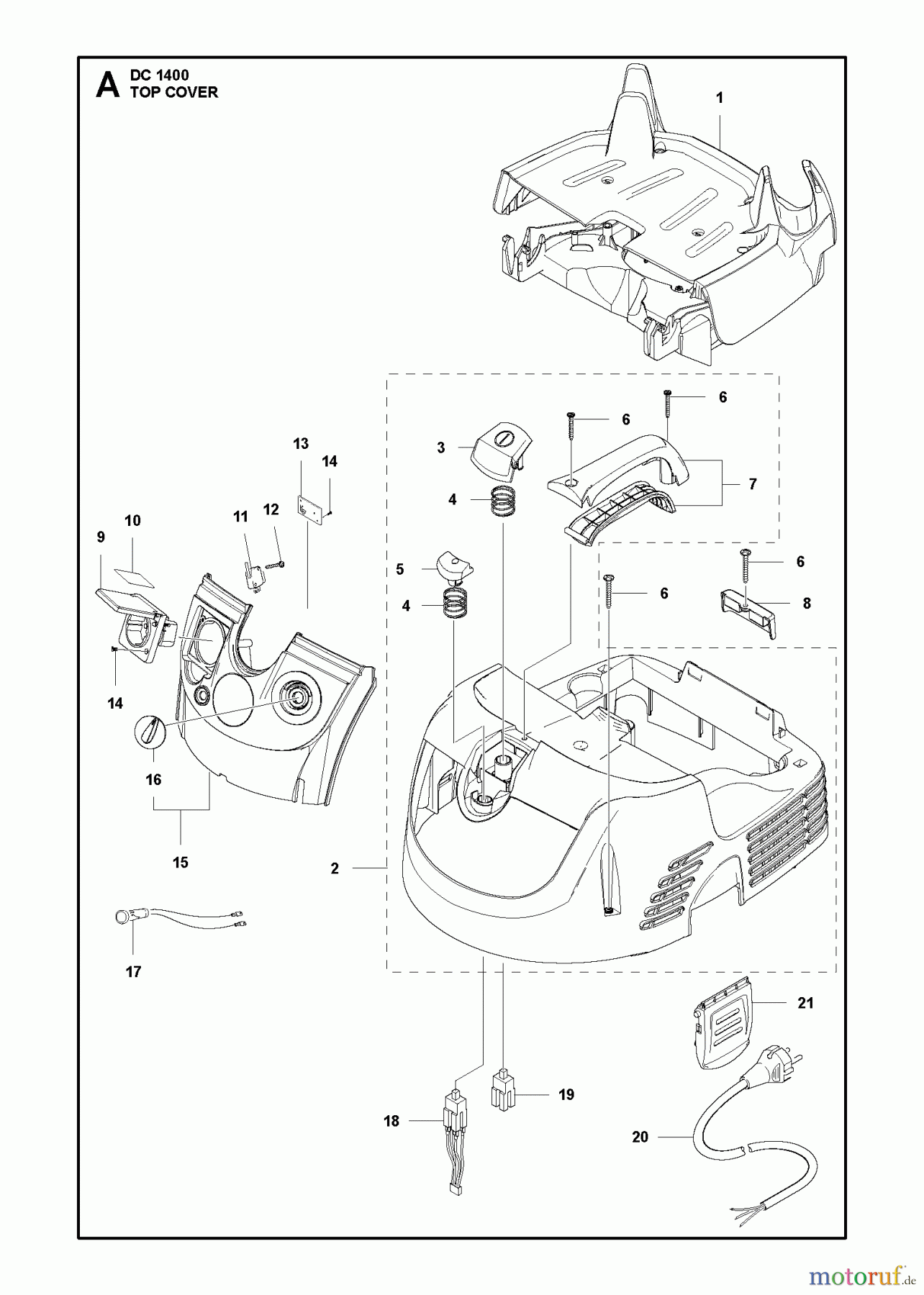 Oberflächenvorbereitungs Einheiten DC 1400, 2011-11 COVER