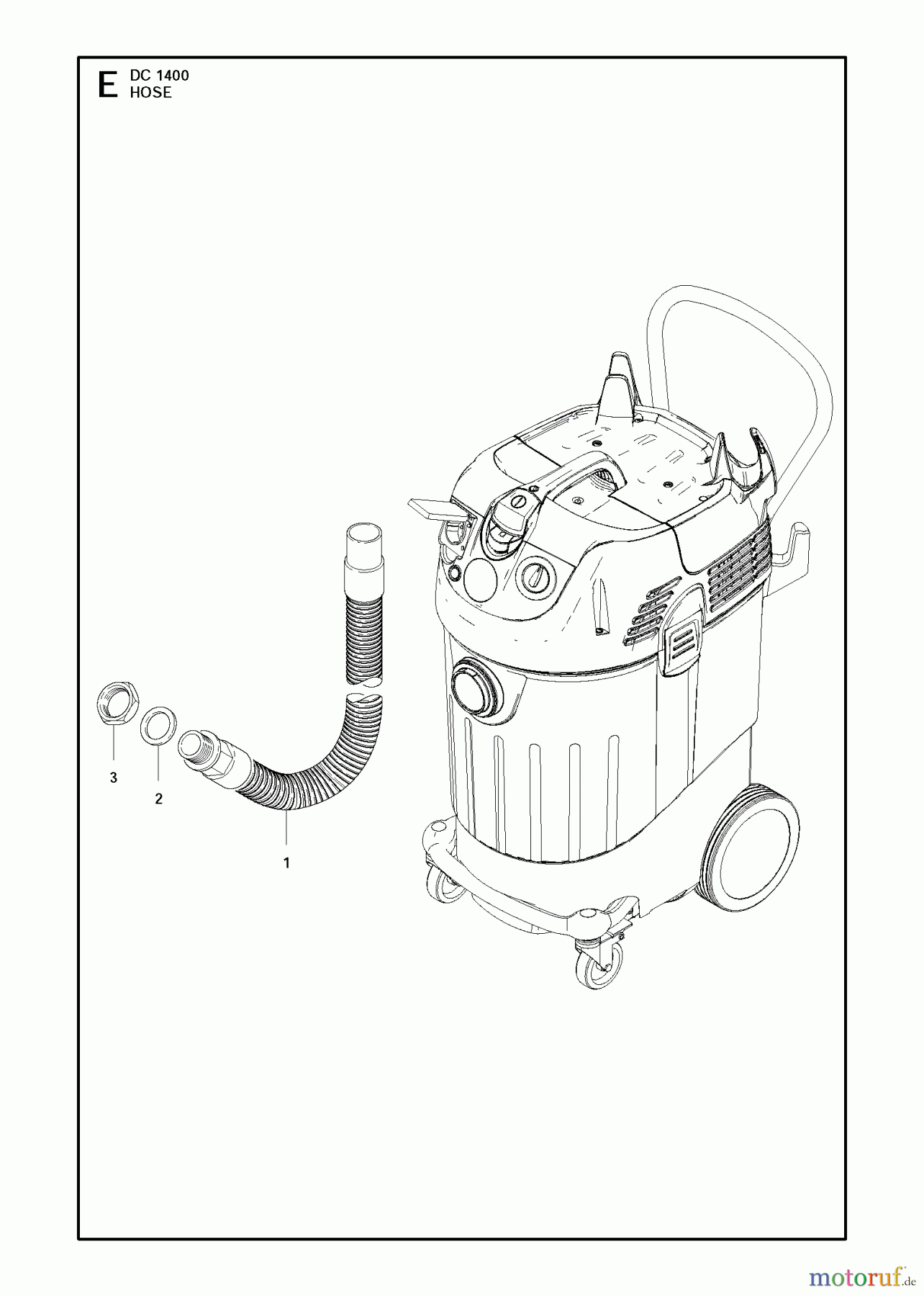 Oberflächenvorbereitungs Einheiten DC 1400, 2011-11 TUBE