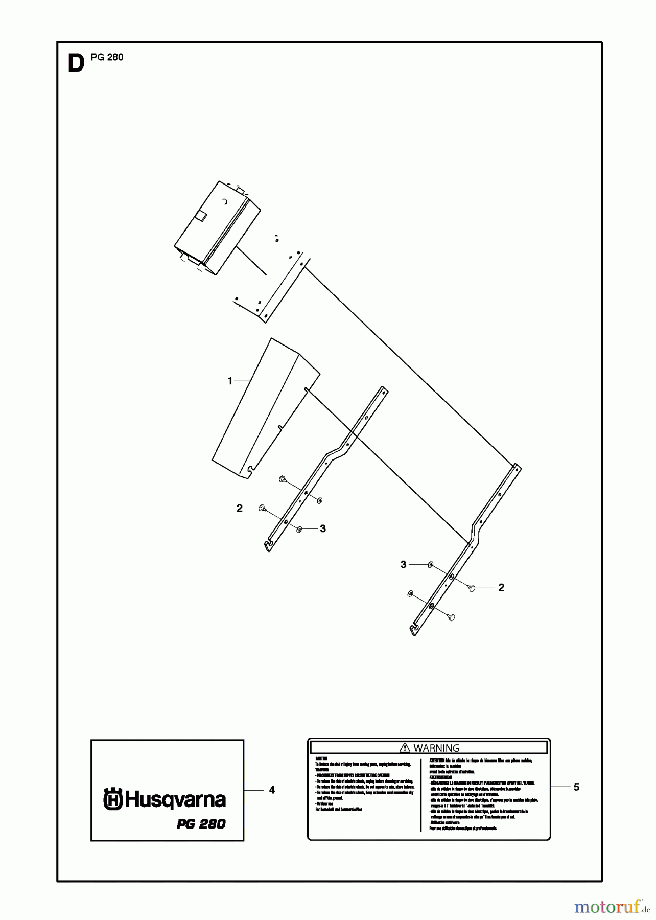 Oberflächenvorbereitungs Einheiten PG 280, from Serial number 2010: 20 0001, 2011-07 DUST COVER