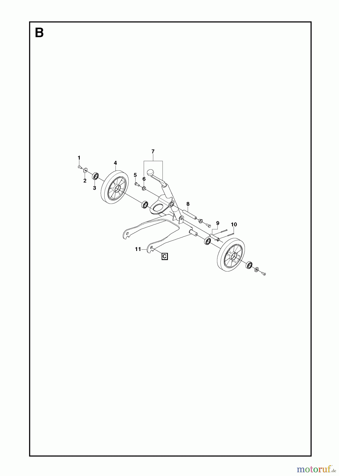  Oberflächenvorbereitungs Einheiten PG 280, serial number 1-147, 2008-09 CHASSIS / FRAME