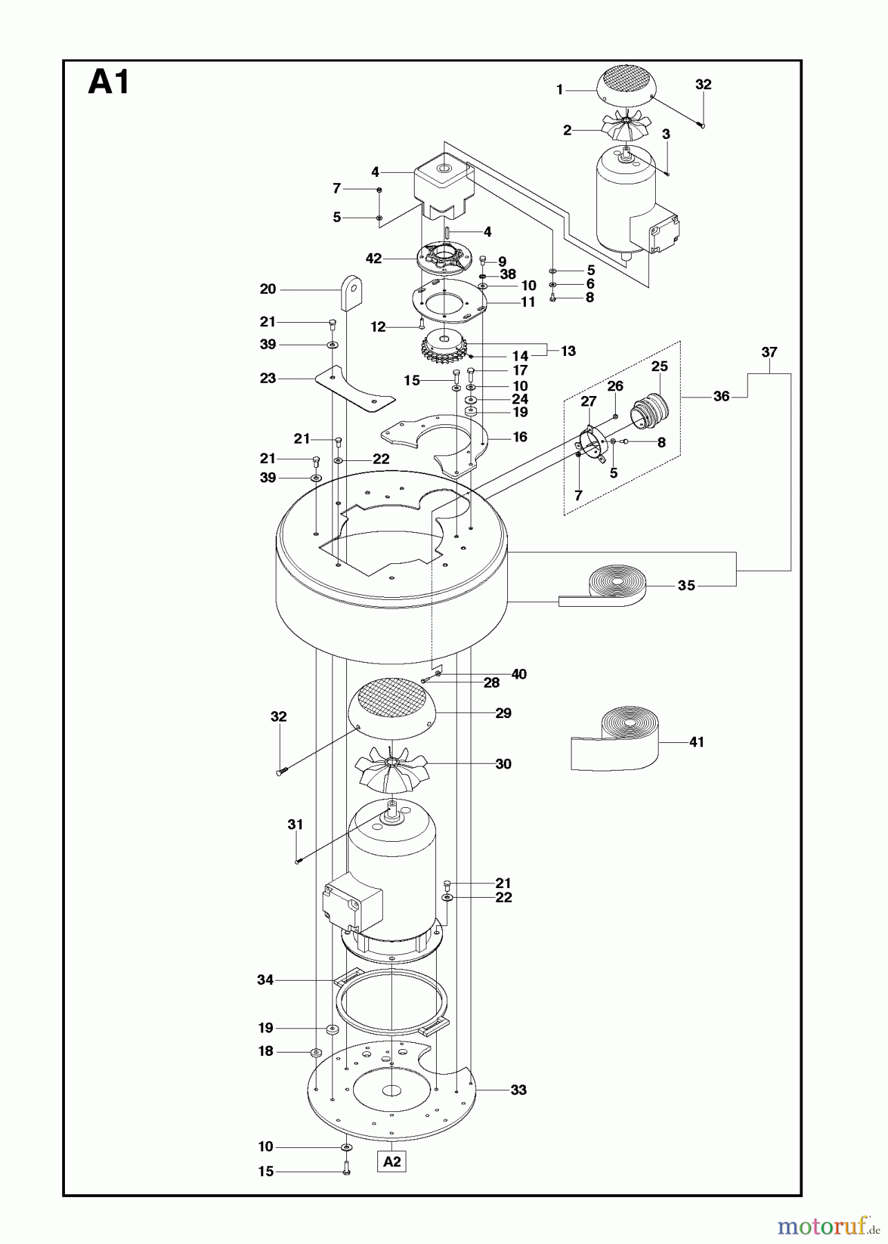 Oberflächenvorbereitungs Einheiten PG 680, Machine 0904-1 and forward, 2009-07 Planetary and mechanical externals