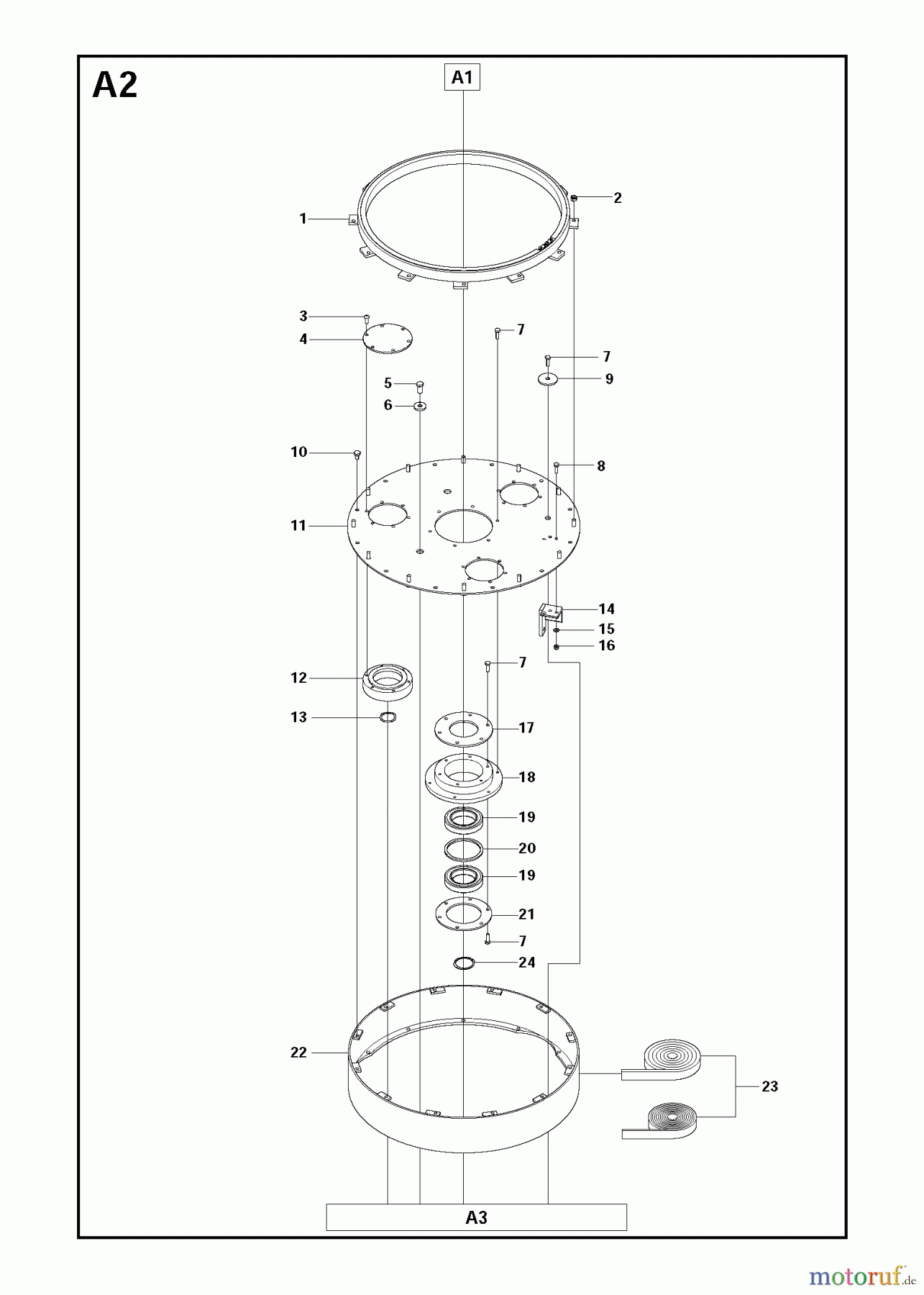  Oberflächenvorbereitungs Einheiten PG 680, To machine number 1108-9, 2008-09 Grinding Head 1