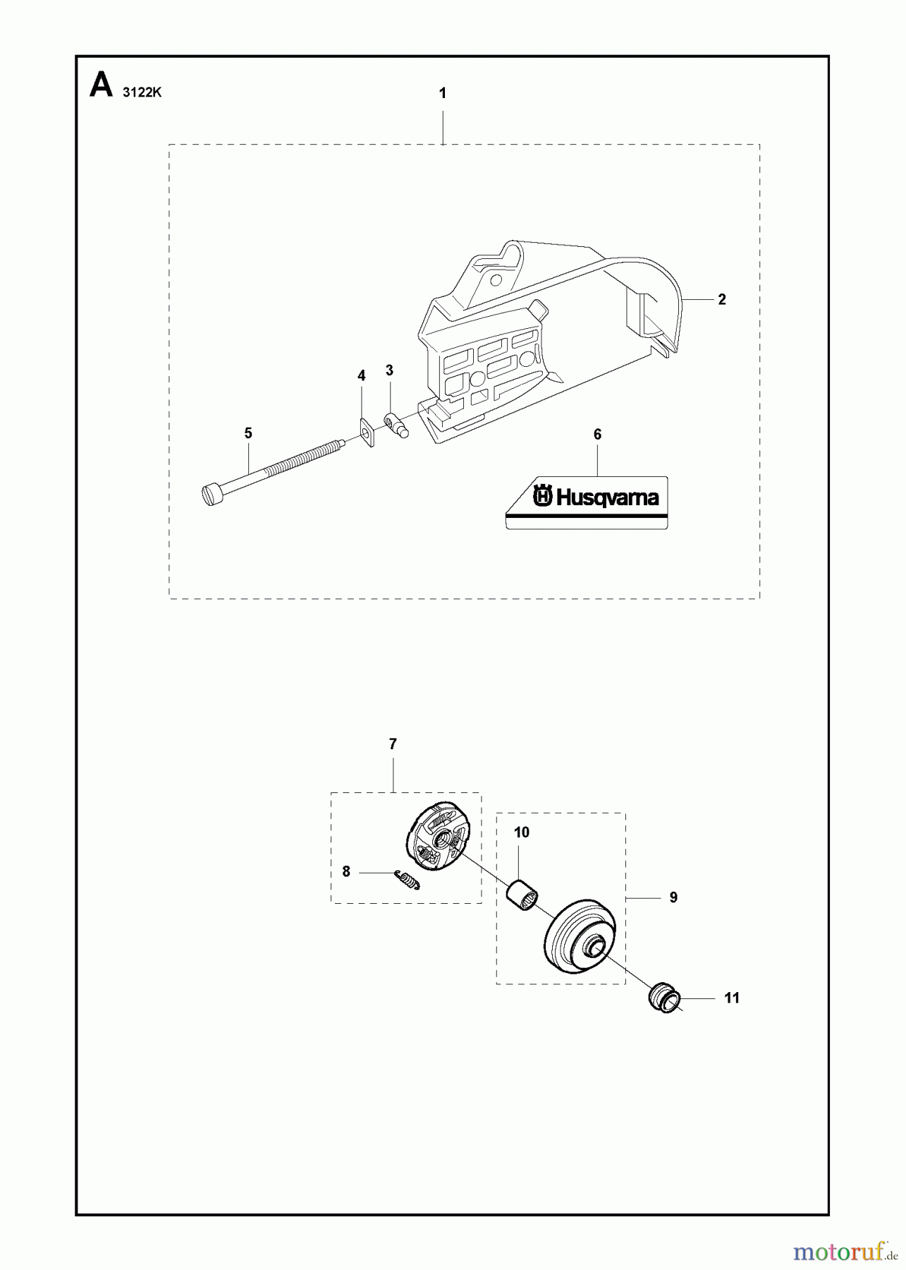  Trennschneider, Cut-Off 3122 K, 2011-07 CLUTCH