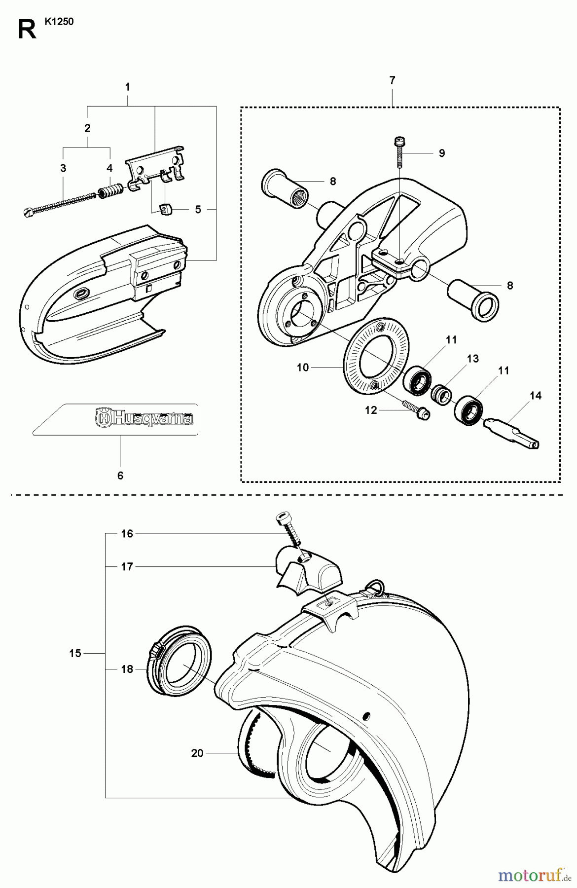  Trennschneider, Cut-Off K1250 RAIL, 2007-01 RAIL