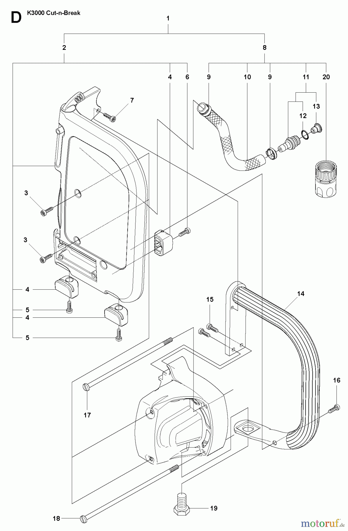  Trennschneider, Cut-Off K3000 Cut-n-Break, 2008-05 FENDER