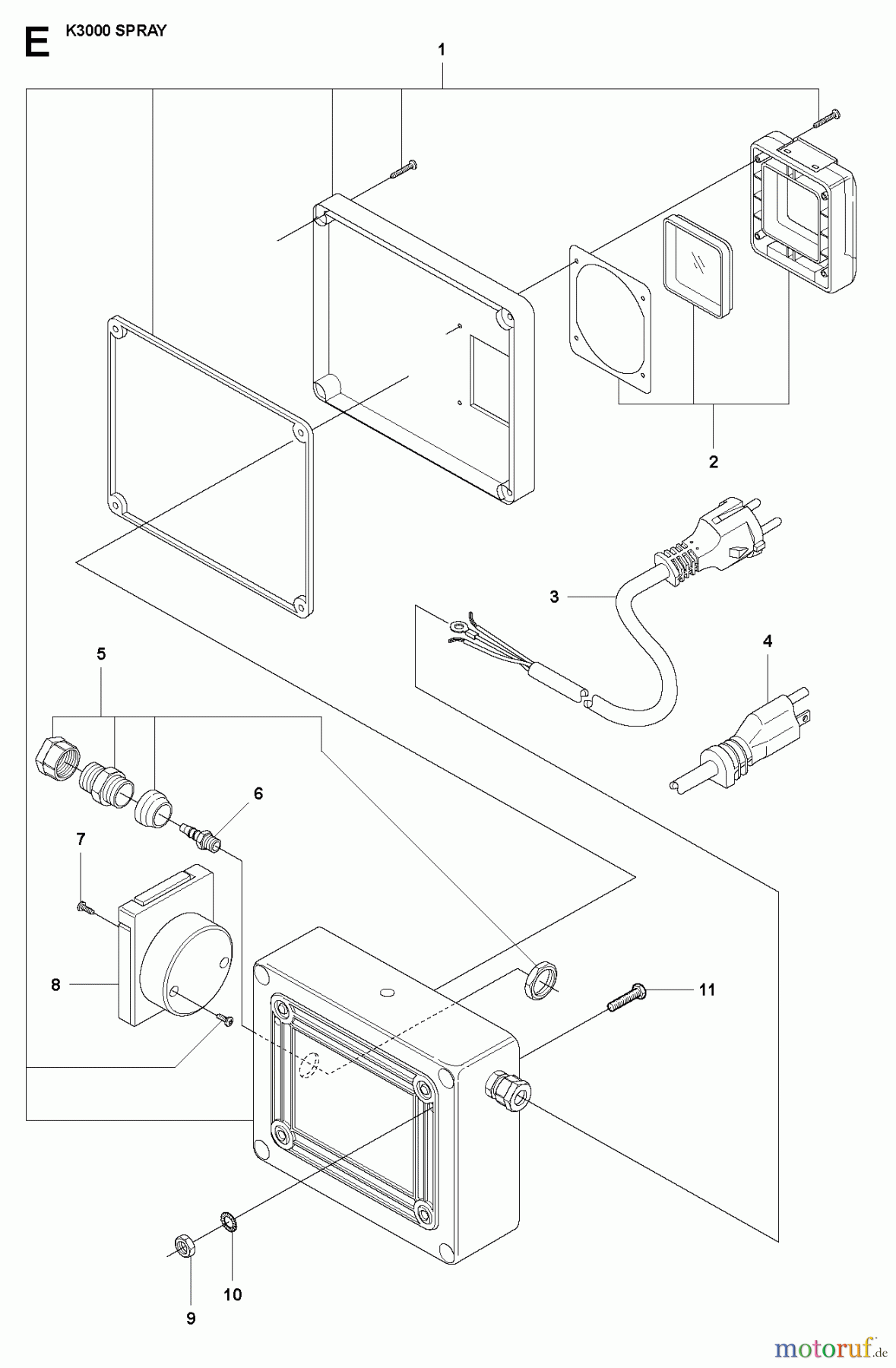  Trennschneider, Cut-Off K3000 Spray, 2007-01 ELECTRICAL