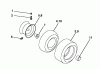 Husqvarna YTH 150 (954140007J) - Yard Tractor (1999-03 & After) Listas de piezas de repuesto y dibujos Wheels & Tires