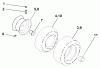 Husqvarna YTH 1452XPA (954567253) - Yard Tractor (2001-01 & After) Listas de piezas de repuesto y dibujos Wheels & Tires