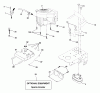 Husqvarna YTH 1542XPC (954567253) - Yard Tractor (2001-12 & After) Listas de piezas de repuesto y dibujos Engine