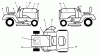 Husqvarna YTH 1542XPG (954567253) - Yard Tractor (2003-03 & After) Ersatzteile Decals