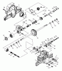 Husqvarna YTH 180 (954000662) (HN18H42A) - Yard Tractor (1994-01 & After) Listas de piezas de repuesto y dibujos Hydro Gear Transaxle