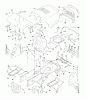 Husqvarna YTH 180 (954830145B) - Yard Tractor (1996-03 & After) Ersatzteile Chassis And Enclosures