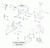 Husqvarna YTH 1848XPD (954567260) - Yard Tractor (2001-12 & After) Listas de piezas de repuesto y dibujos Engine