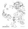 Husqvarna YTH 2042 (96041005404) - Yard Tractor (2011-06 & After) Listas de piezas de repuesto y dibujos ENGINE
