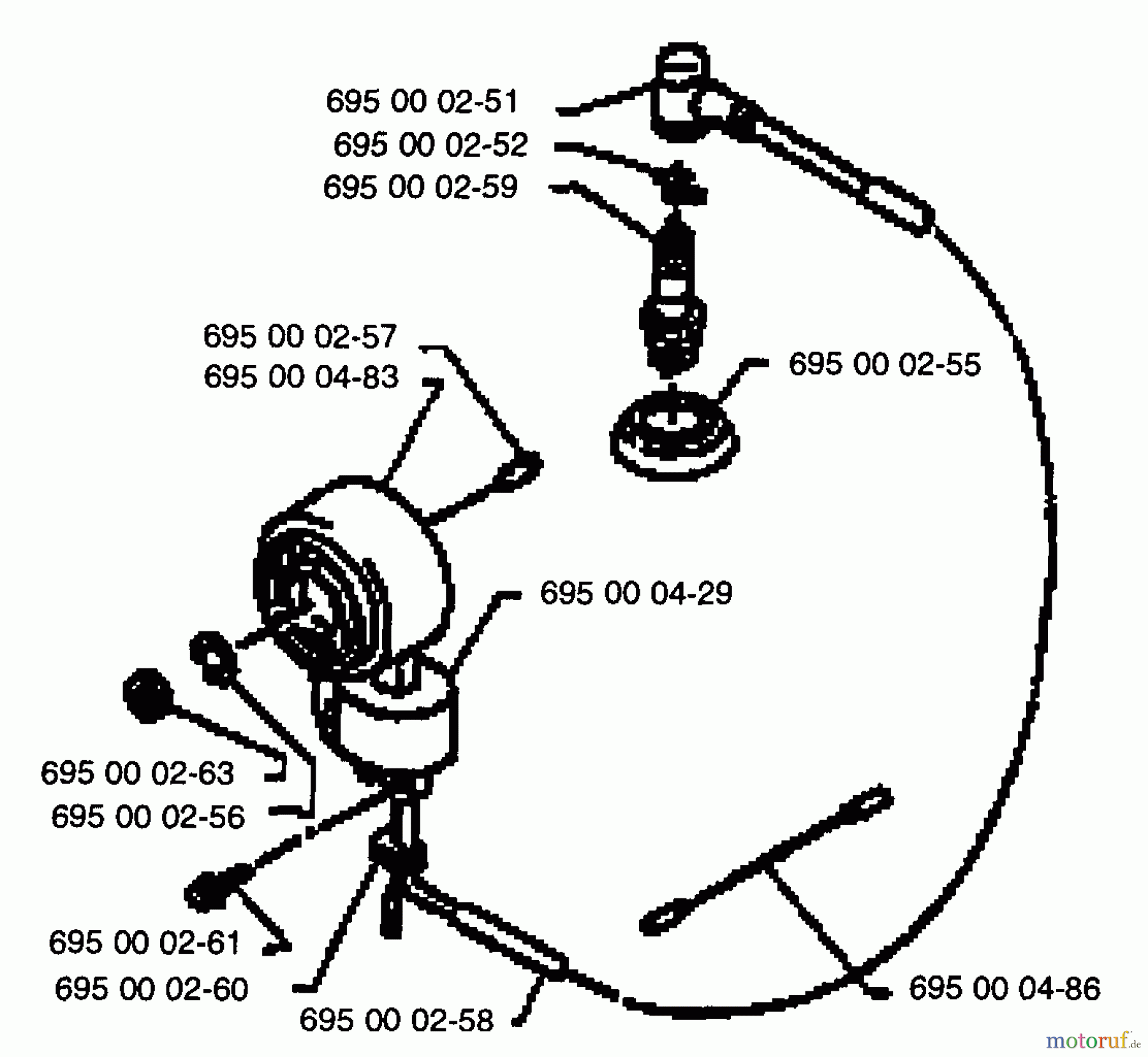  Husqvarna Bläser / Sauger / Häcksler / Mulchgeräte 140 BC - Husqvarna Backpack Blower (1997-04 & After) Ignition/Flywheel