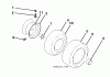 Husqvarna YTH 25K54 (96048003401) - Yard Tractor (2012-08 & After) Ersatzteile WHEELS TIRES