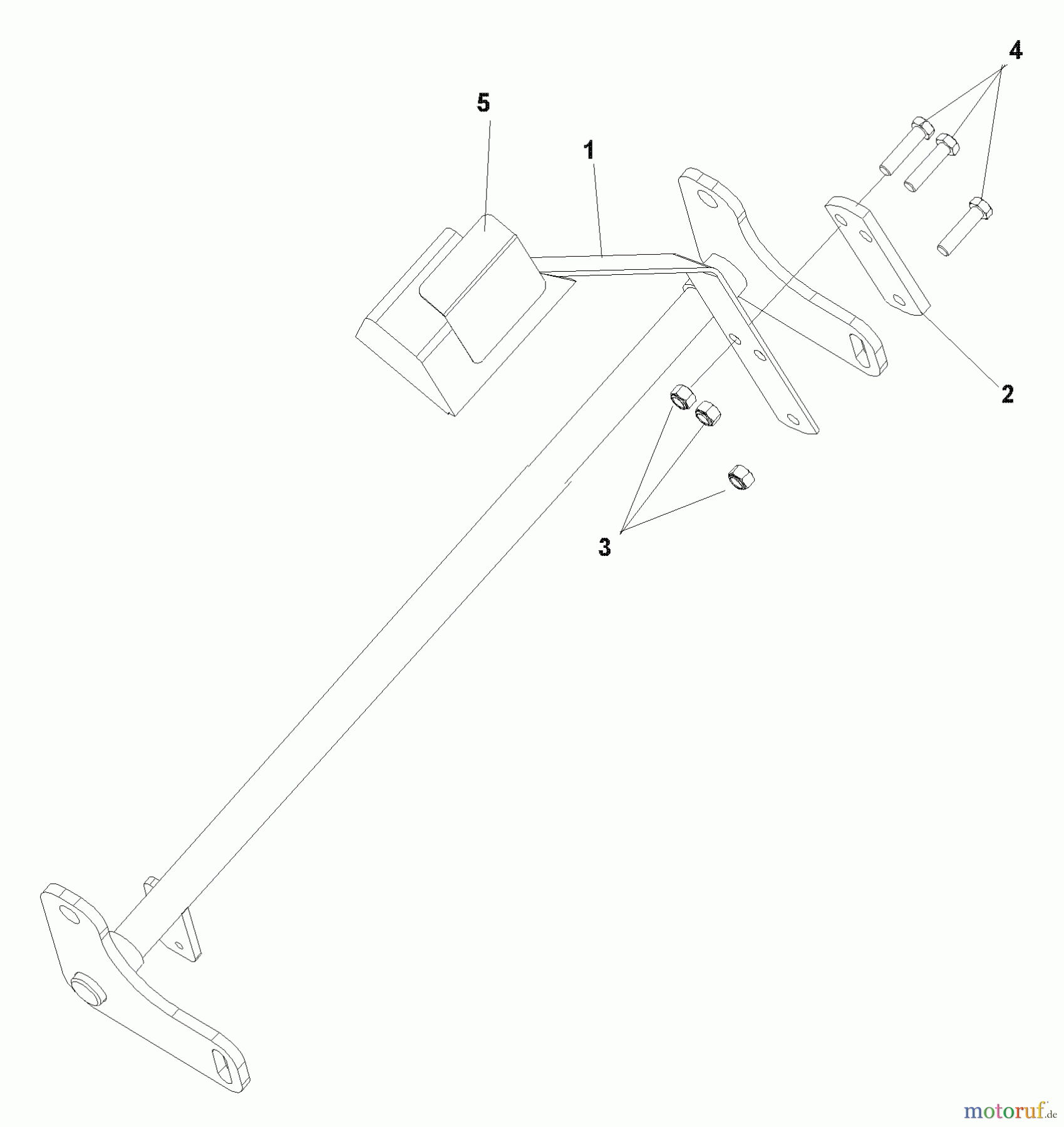  Husqvarna Nullwendekreismäher, Zero-Turn iZ 4217 SKAA (968999229) - Husqvarna Zero-Turn Mower (2004-09 & After) (SN: 033600000 & Up) Lift Pedal