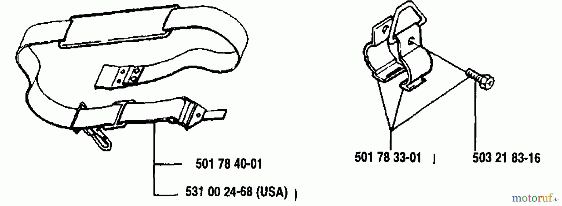  Husqvarna Kantenschneider 125 E - Husqvarna Handheld Edger (1993-04 to 2005-08) Accessories