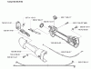 Husqvarna 326 EX - Handheld Edger (E-TECH 2) (2002-02 & After) Listas de piezas de repuesto y dibujos Throttle Control