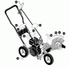 Husqvarna LE 359 - Walk-Behind Edger (1996-11 to 1998-01) Ersatzteile Decals